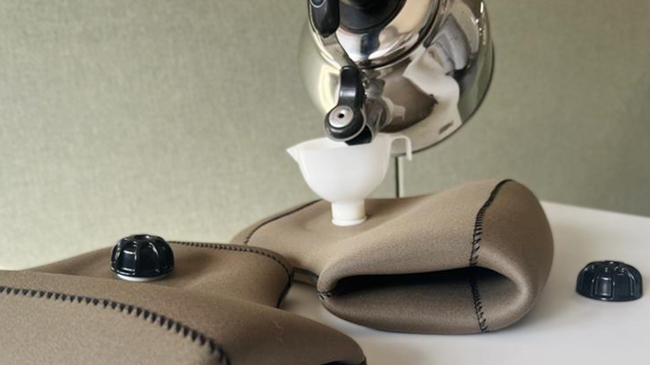 “足湯たんぽ”