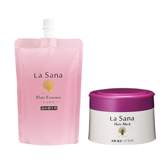 海藻ヘアエッセンス しっとり 詰め替え用 海藻海泥ヘアマスク セット