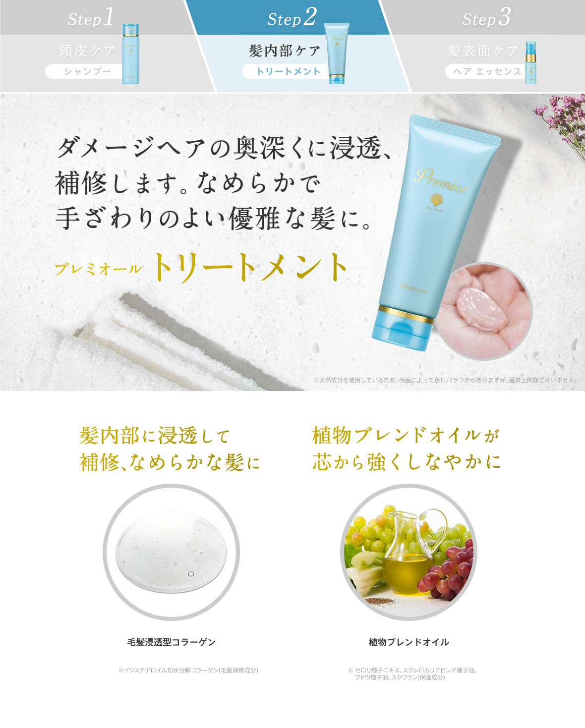 Step2 髪内部ケア トリートメント