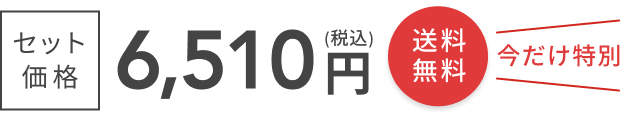 セット価格  6,510円(税込)  送料無料  今だけ特別