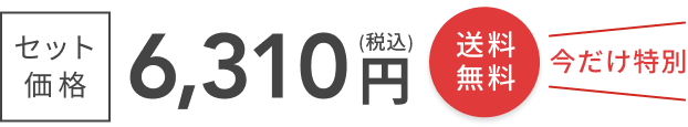 セット価格  6,310円(税込)  送料無料  今だけ特別