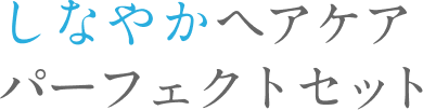 しなやかヘアケアパーフェクトセット