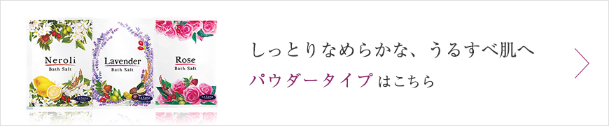 しっとりなめらかな、うるすべ肌へ パウダータイプ はこちら