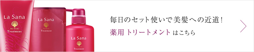 毎日のセット使いで美髪への近道！薬用 シャンプー はこちら