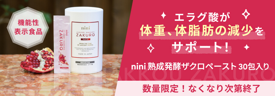 nini 熟成発酵ザクロペースト30包入り