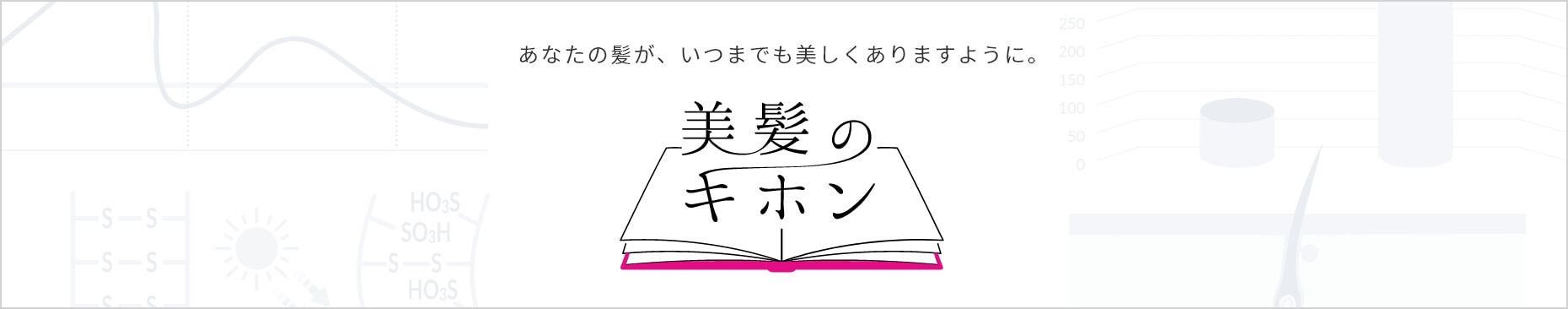 あなたの髪がいつまでも美しくありますように。美髪のキホン